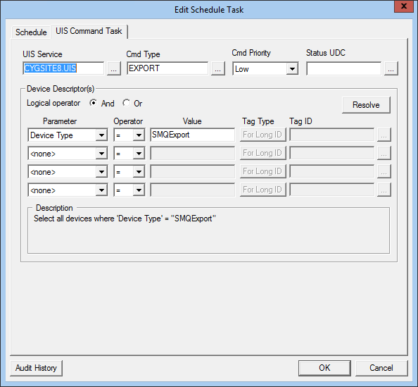 SonicMQ EIE - Scheduling an Export
